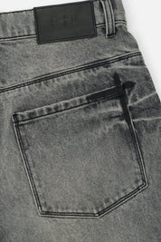 Iron Haze Franco Jeans - RTA Cross Back Pocket Detail | RTA
