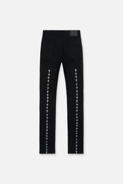 BRYANT SKINNY JEAN | BLACK WHITE CROSS