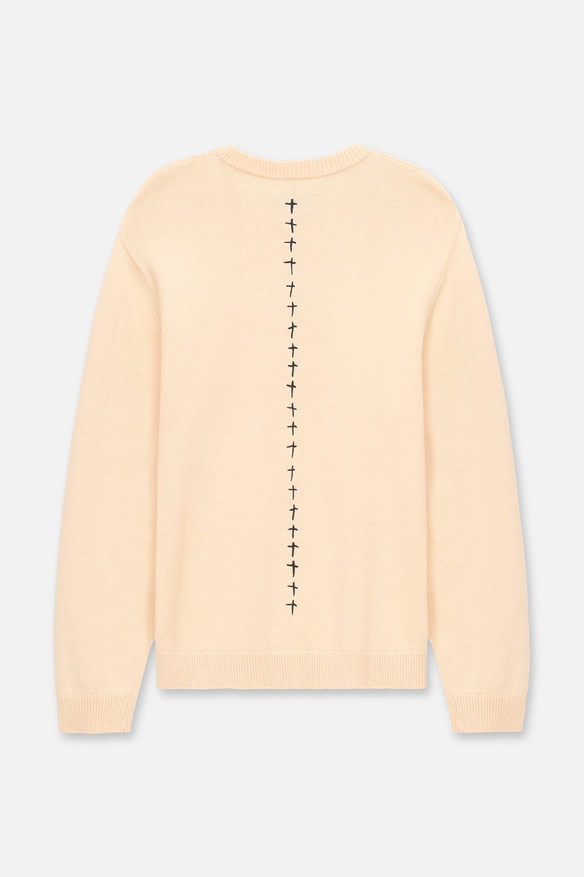 ETHAN SWEATER | RAW SAND CROSS