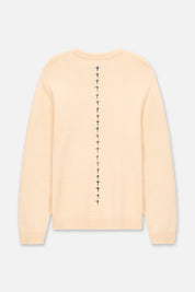 ETHAN SWEATER | RAW SAND CROSS