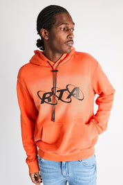 DION HOODIE | ORANGE PLANETARY RTA