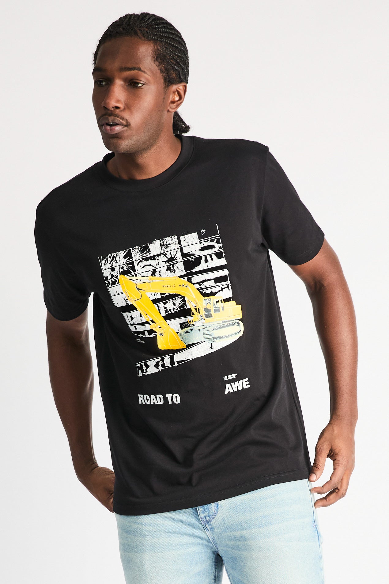 LIAM SHORT SLEEVE TEE | BLACK DIGGER