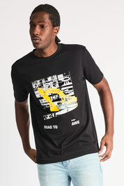 LIAM SHORT SLEEVE TEE | BLACK DIGGER