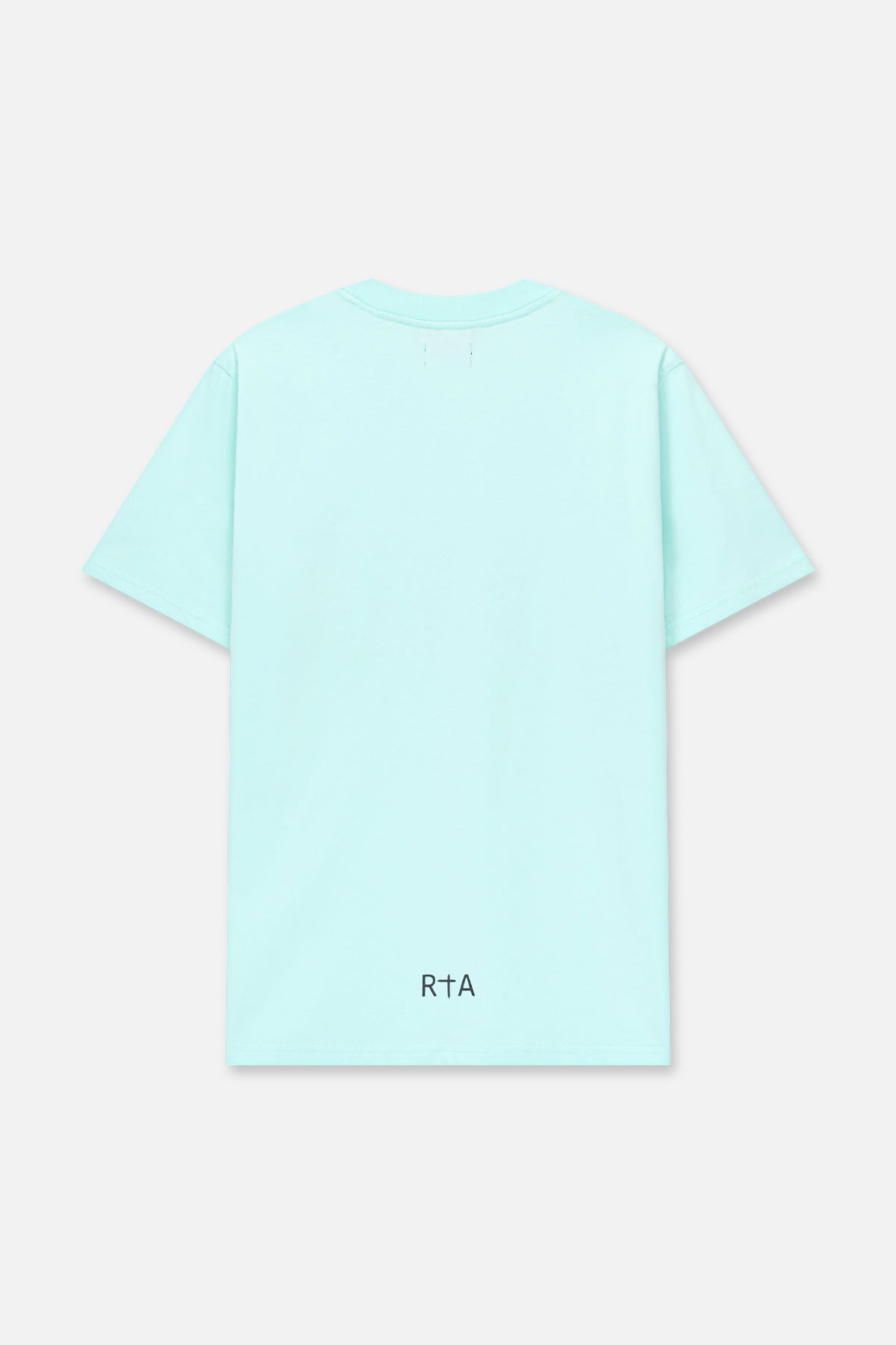 Turquoise Cotton Liam Spike Logo Tee - Back View | RTA