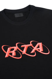 COLIN OVERSIZED SHORT SLEEVE TEE | BLACK PLANETARY RTA