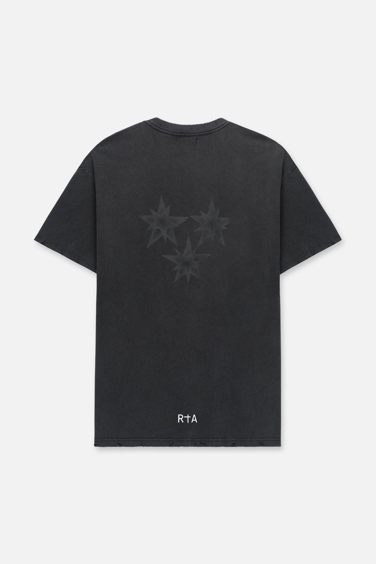 Men's Black Oversized Graphic Tee | RTA