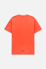 COLIN OVERSIZED SHORT SLEEVE TEE | ORANGE PLANETARY RTA