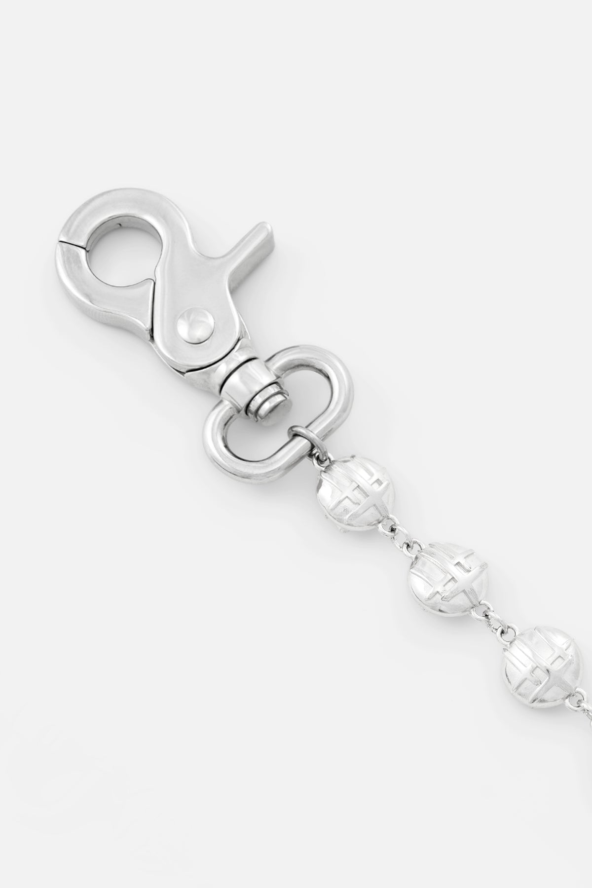 IVOR WALLET CHAIN | SILVER TRIPLE CROSS
