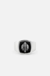 ERYX RTA MONOGRAM RING | SILVER RTA MONOGRAM