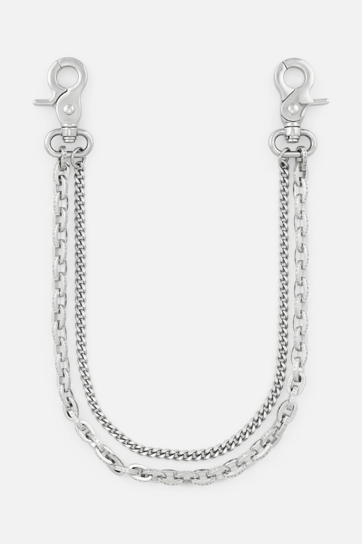 EREN DOUBLE WALLET CHAIN | SILVER RTA