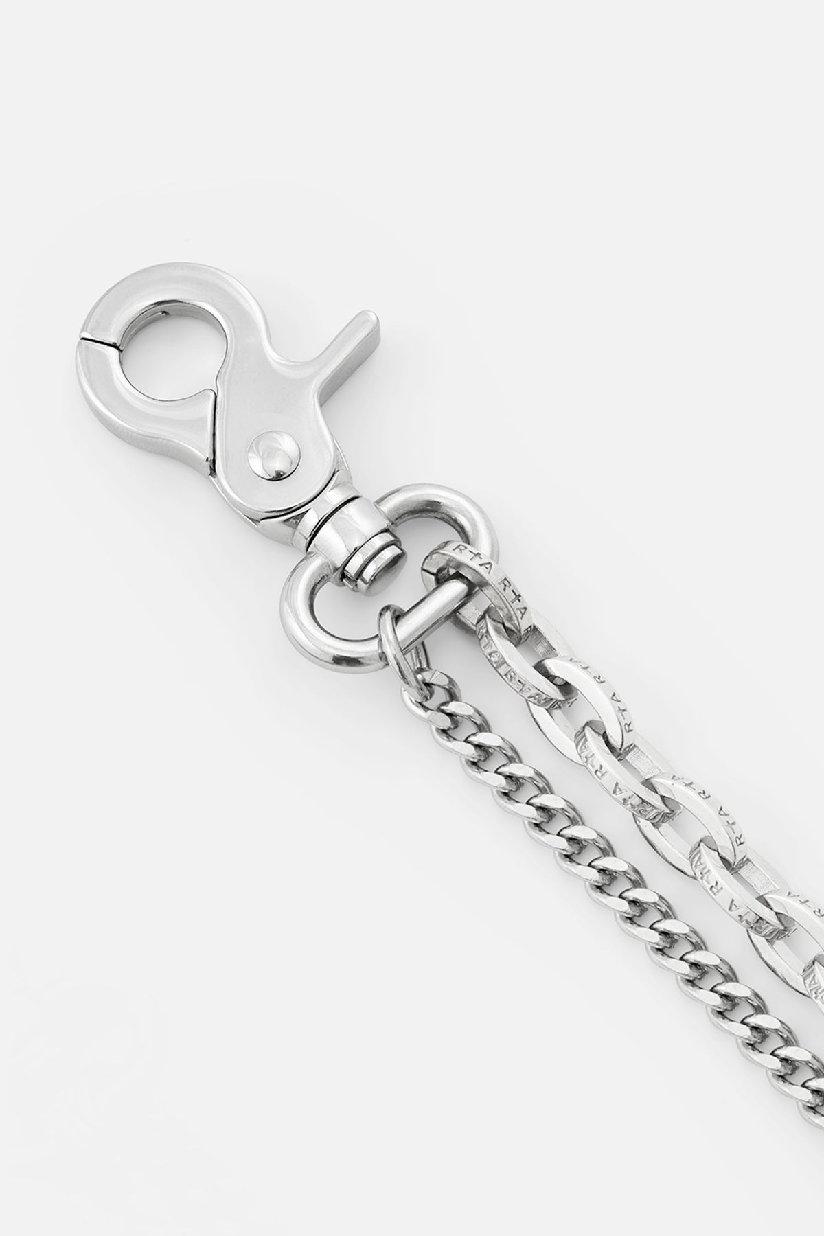 EREN DOUBLE WALLET CHAIN | SILVER RTA