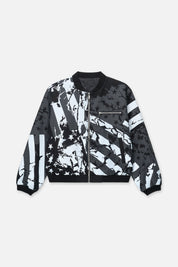 LIO BOMBER JACKET | BLACK RTA FLAG