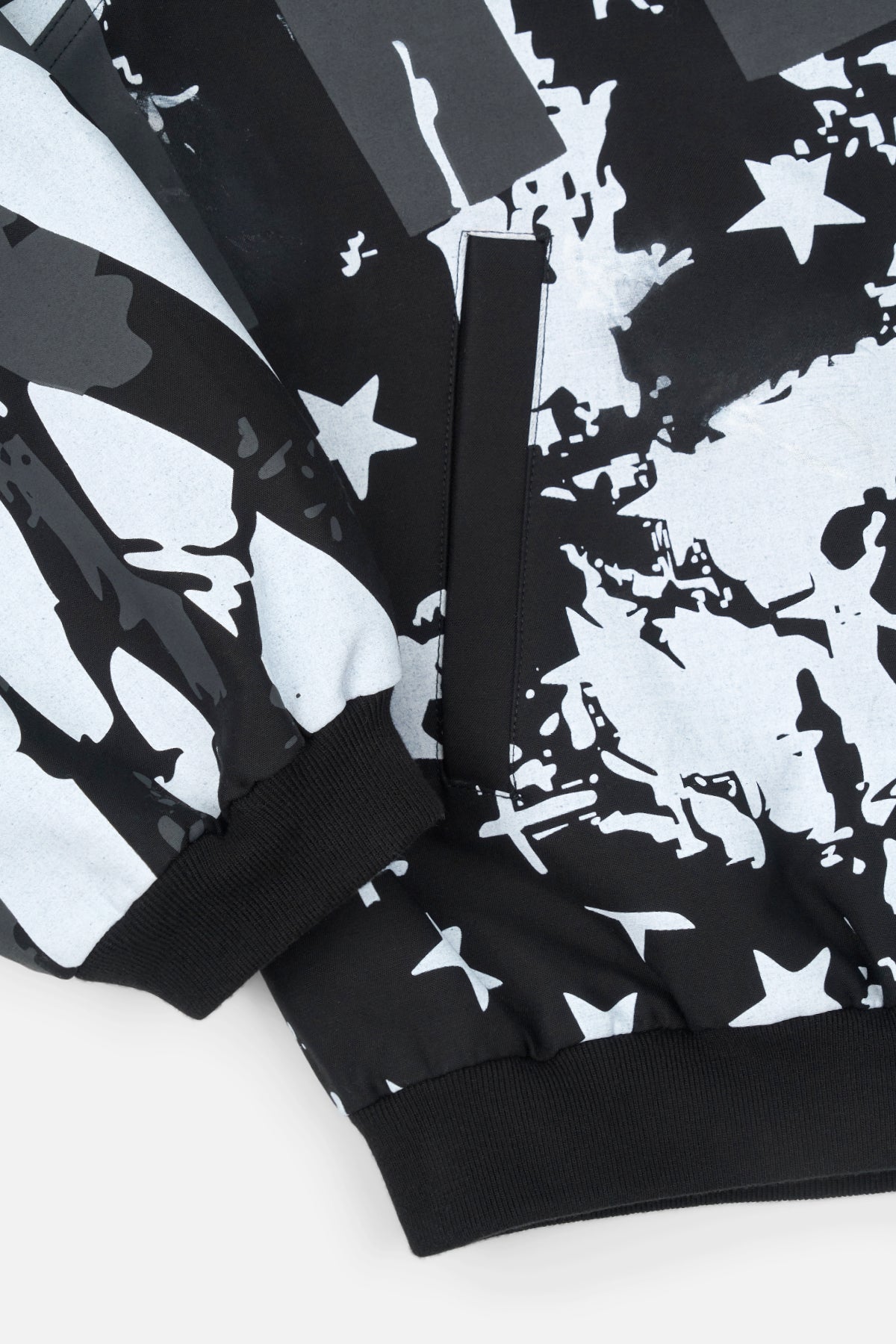 LIO BOMBER JACKET | BLACK RTA FLAG