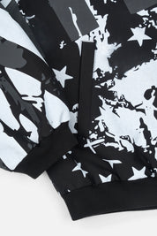 LIO BOMBER JACKET | BLACK RTA FLAG