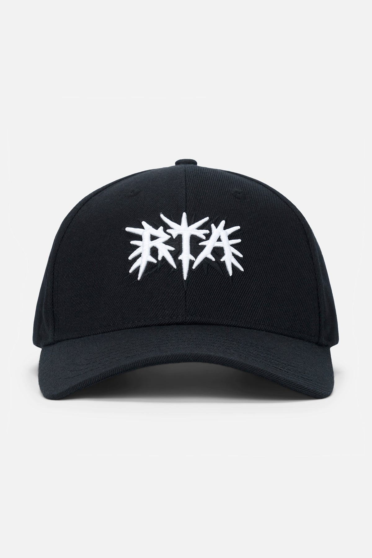 Black Mars Hat with White RTA Logo - Front View | RTA