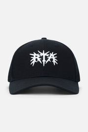 Black Mars Hat with White RTA Logo - Front View | RTA