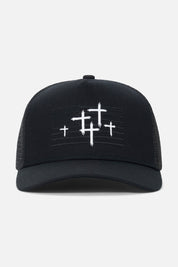 GIDEON TRUCKER HAT | BLACK RTA FLAG