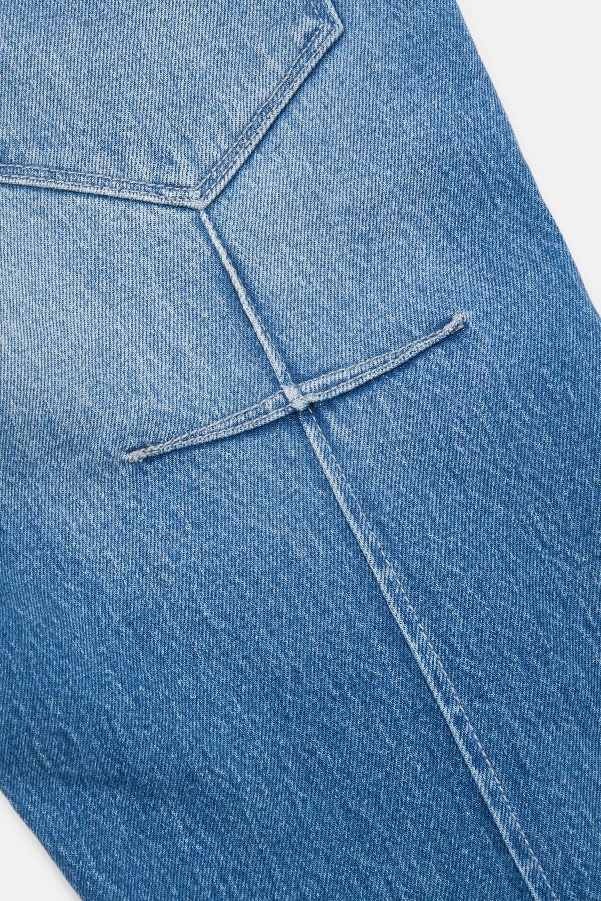 CLAYTON SKINNY JEAN | RIPPED MEDIUM BLUE