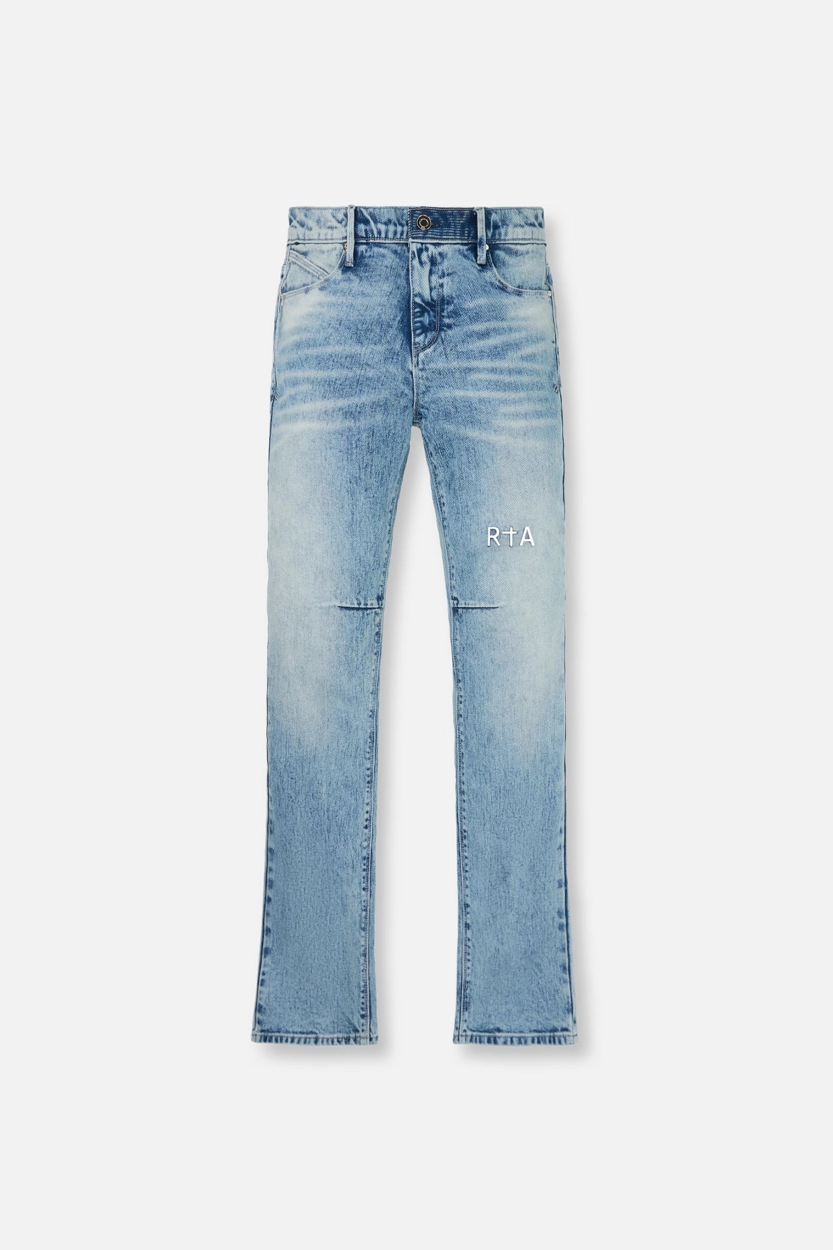 DENIS SKINNY JEAN | DISTRESSED VINTAGE LIGHT BLUE