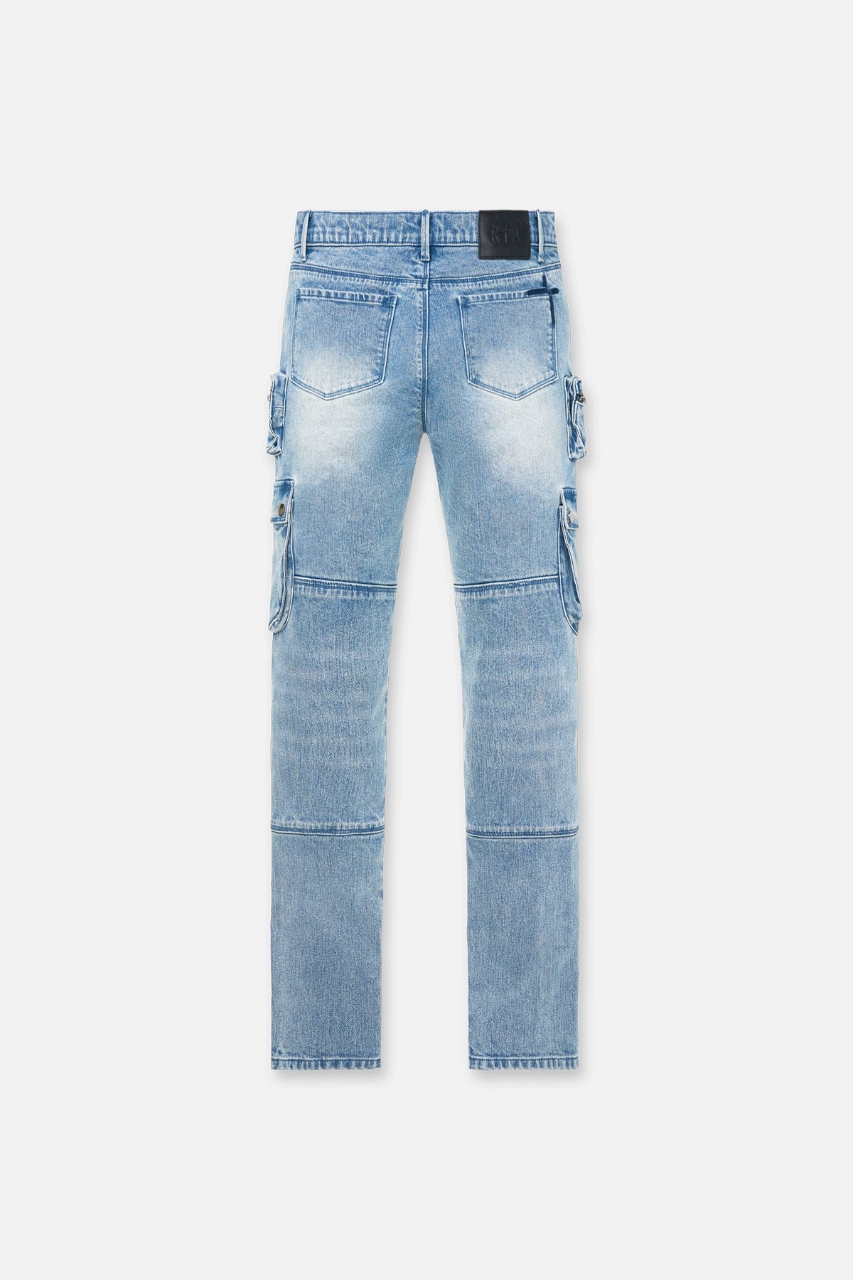 SLATE CARGO SKINNY JEAN | VINTAGE INDIGO