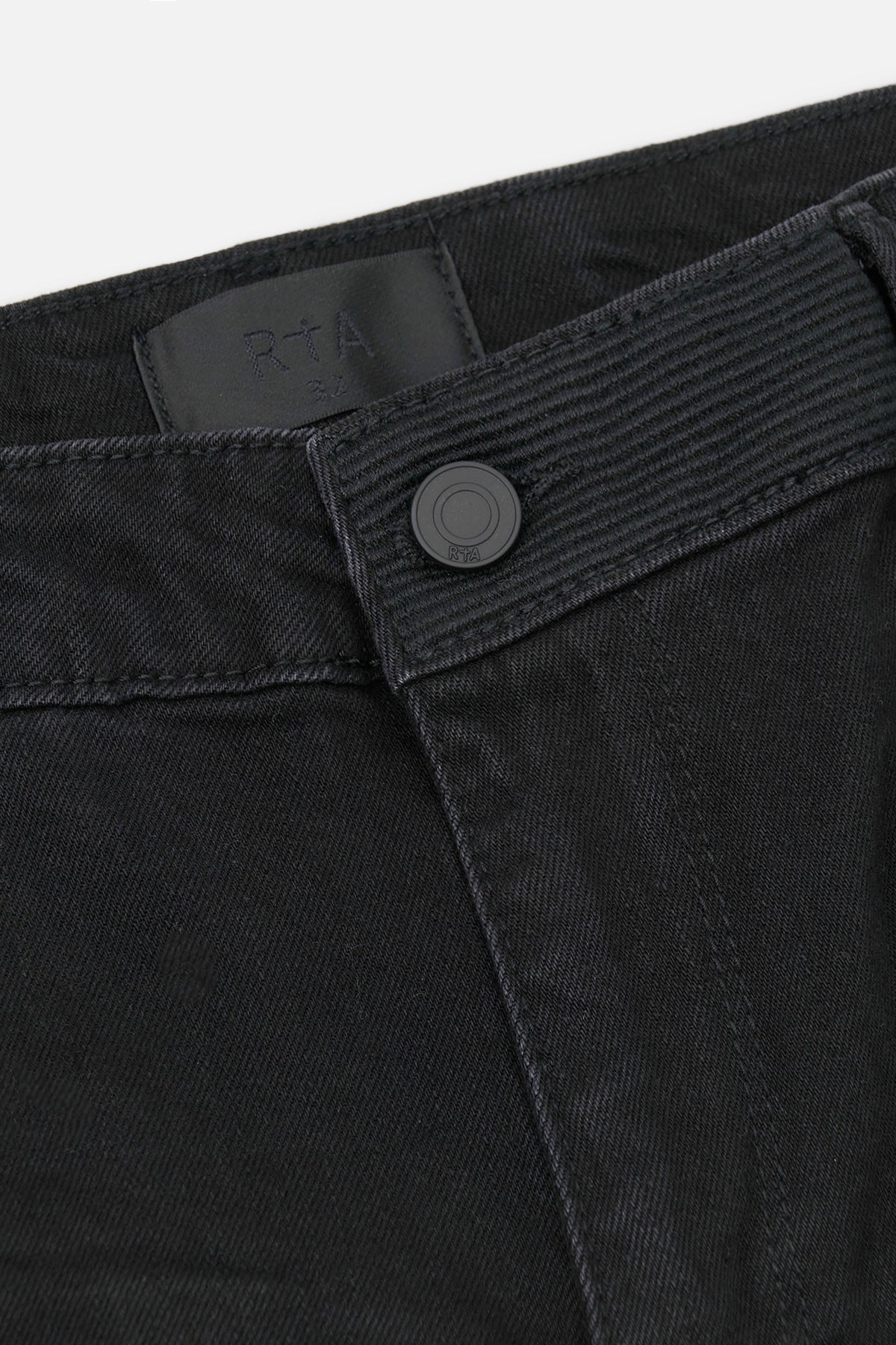 OLIVIER STACKED JEAN | WORN OUT BLACK