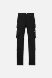 SLATE CARGO SKINNY JEAN | BLACK