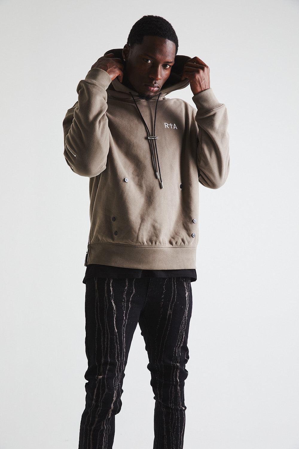 HECTOR HOODIE | TAUPE