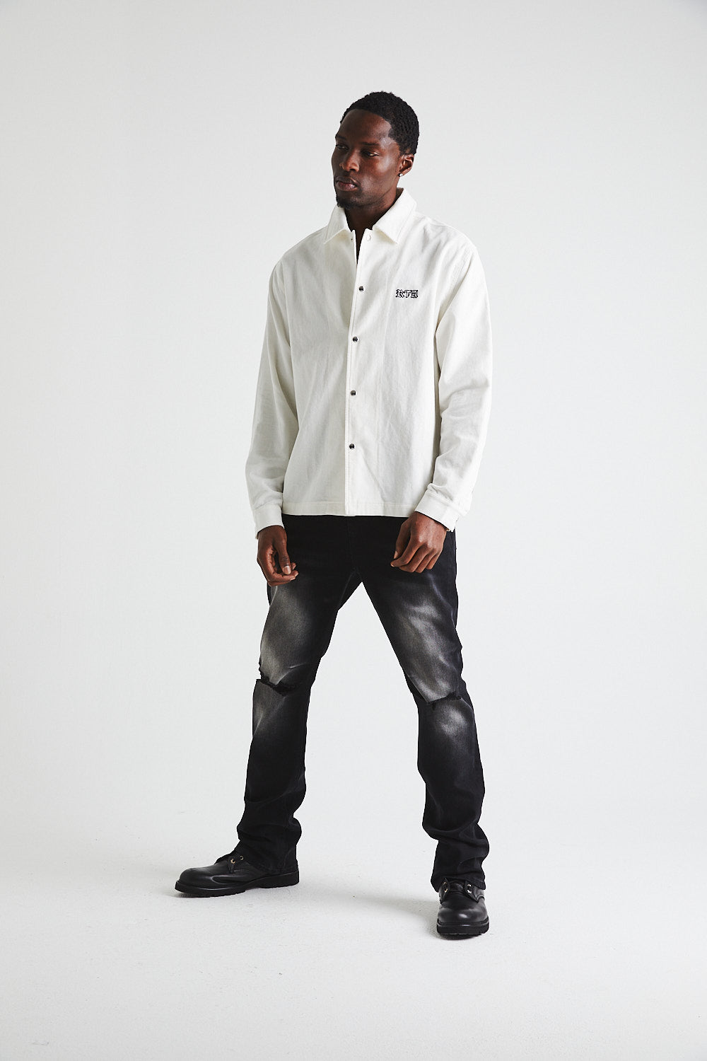 PARLAN SHIRT | WHITE GOTHIC