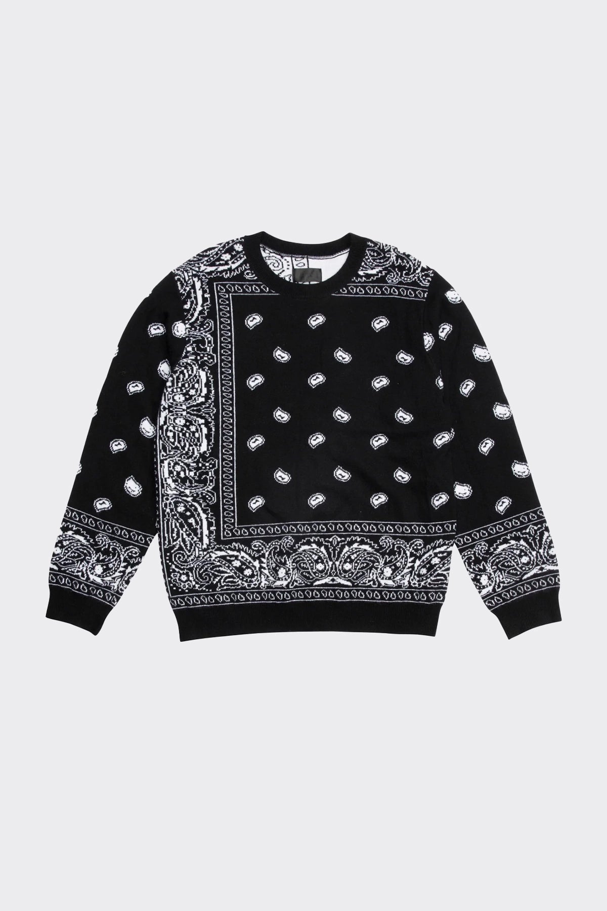 CREED SWEATER | BLACK PAISLEY