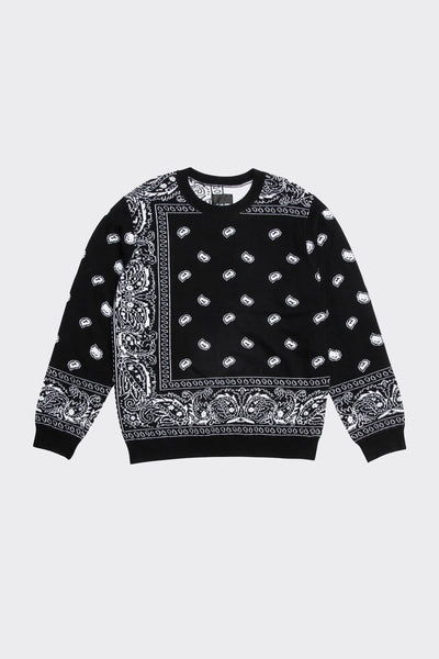 CREED SWEATER | BLACK PAISLEY – RTA