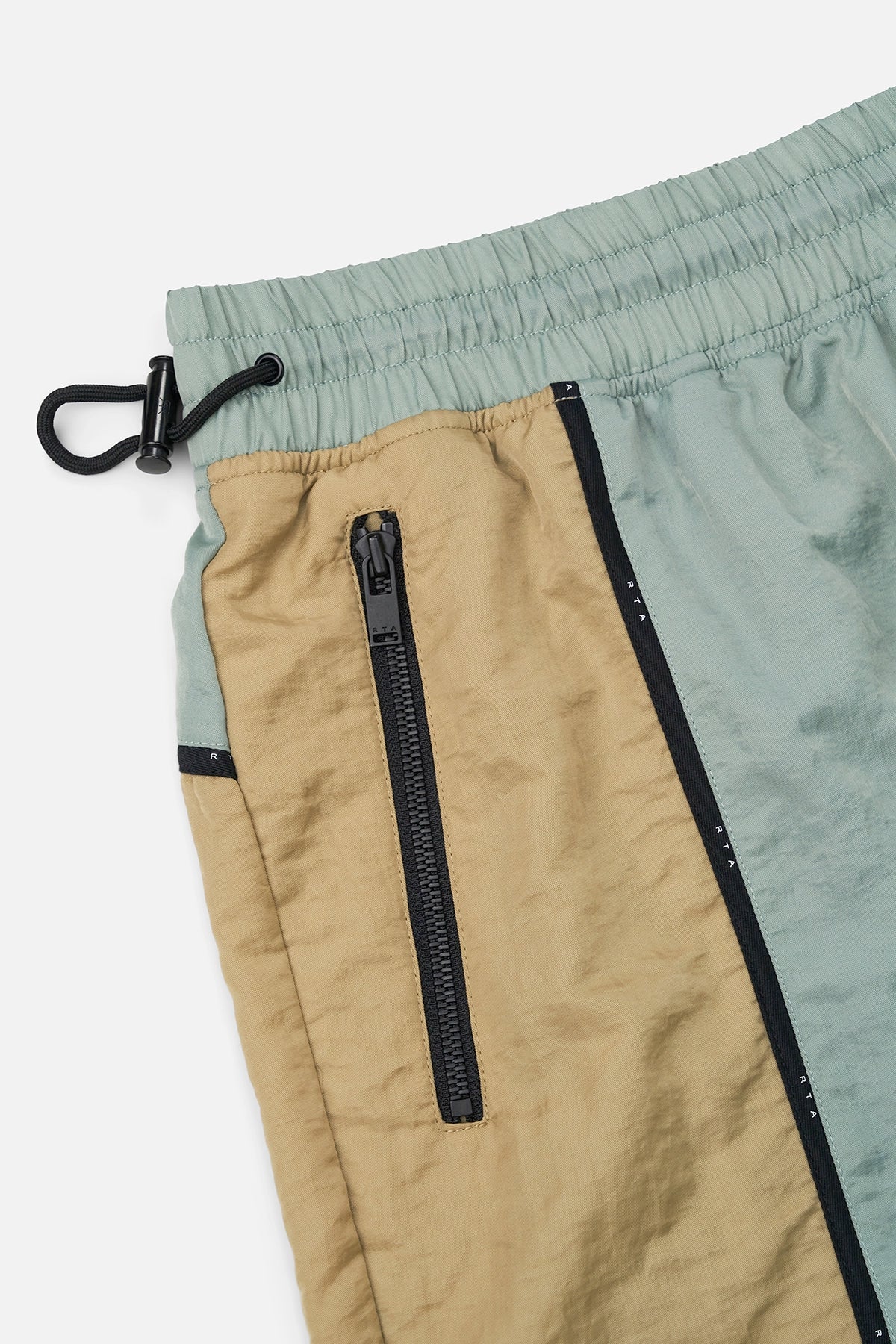 TRACK SHORT | SAGE TAN COMBO