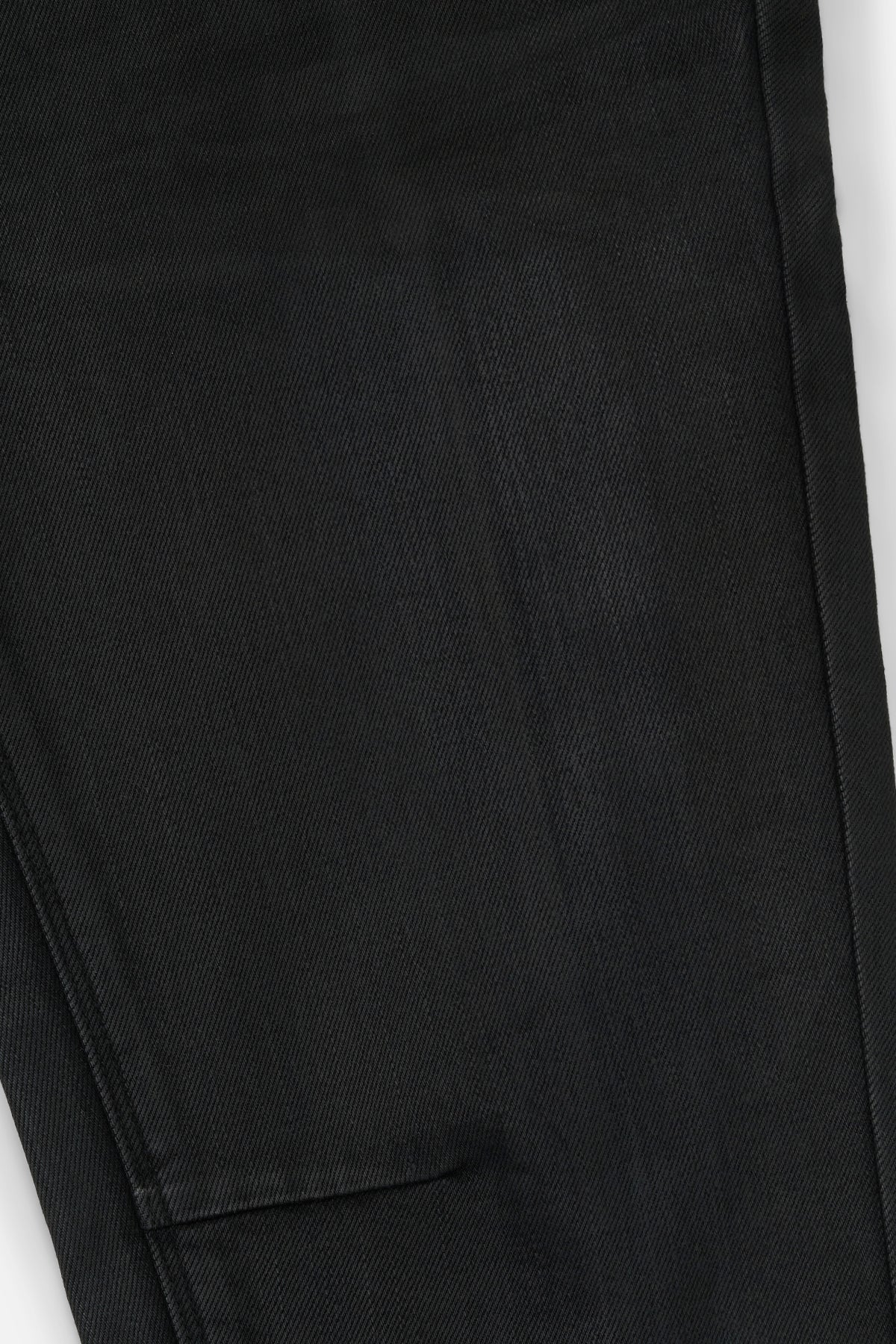 Men's Black Waxed Clayton Skinny Jeans | RTA