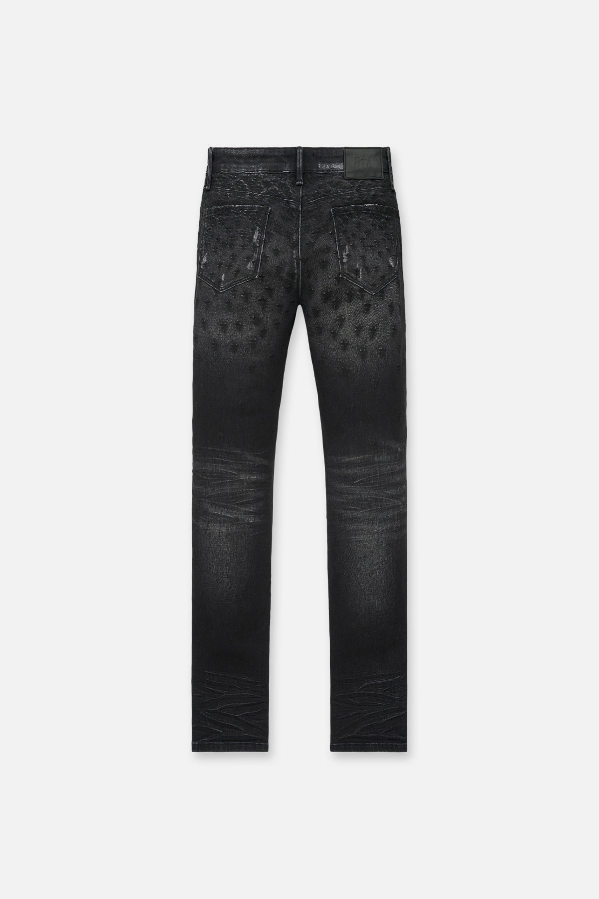 BRYANT SKINNY JEAN GRAPHITE FADE ALLOVER CROSS – RTA