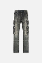 SLATE CARGO SKINNY JEAN | ASH STORM