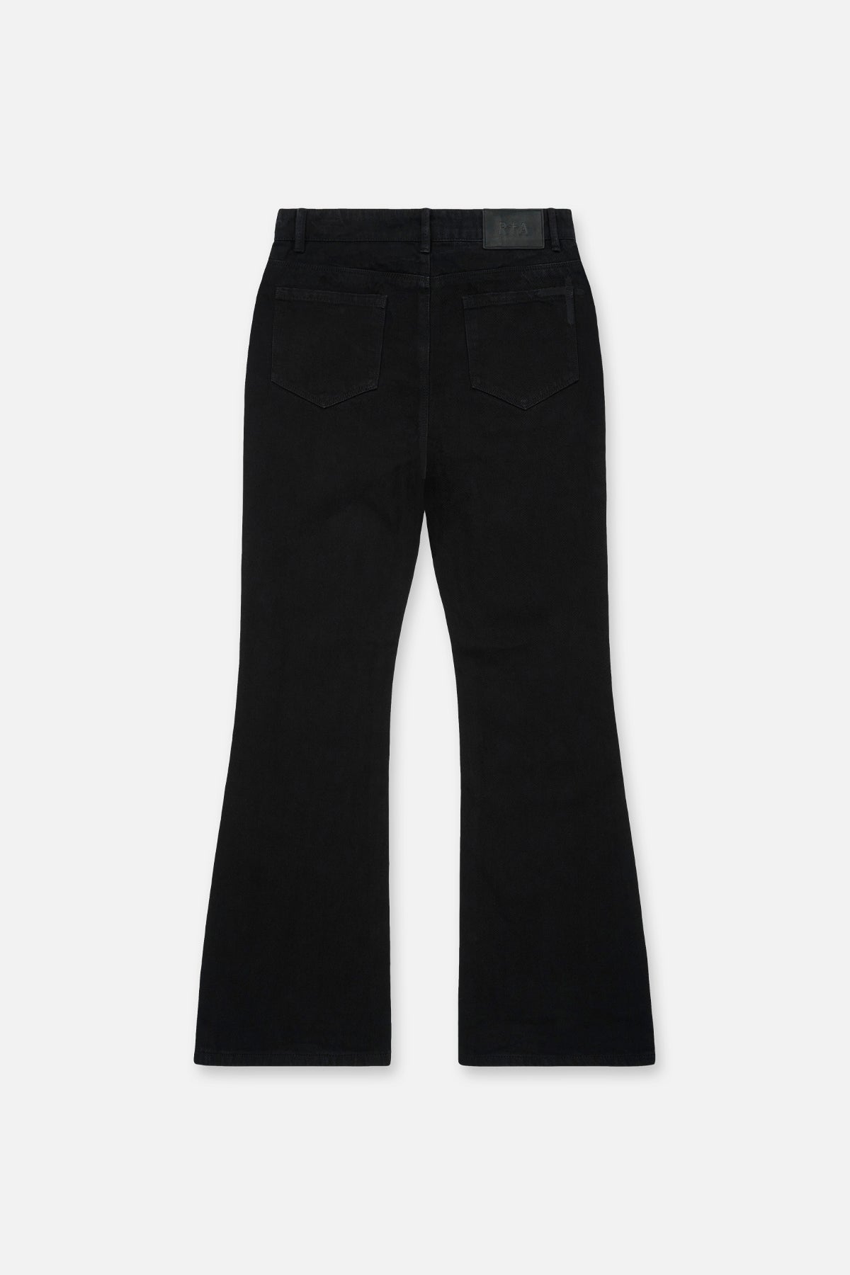 MAEL FLARE JEAN | BLACK SIDE CROSS