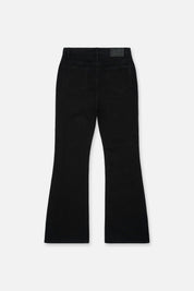 MAEL FLARE JEAN | BLACK SIDE CROSS
