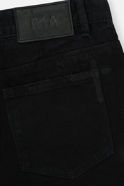 MAEL FLARE JEAN | BLACK SIDE CROSS