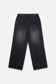FRANCO WIDE LEG JEAN | SMOKESTACK SIDE CROSS