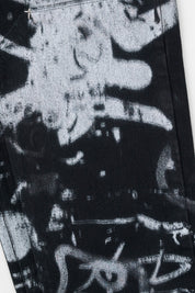 RICARDO SLIM FIT CAREPENTER JEAN | GRAFFITI GRAPHITE
