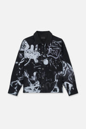 NORRIS JEAN JACKET | GRAFFITI GRAPHITE
