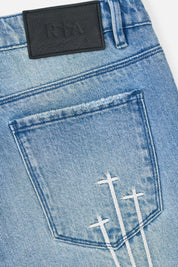 BRYANT SKINNY JEAN | BLUE HAZE TRIPLE CROSS
