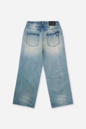 FRANCO WIDE LEG JEAN | MUDDY SKY