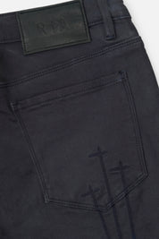 BRYANT SKINNY JEAN | DUSTY NAVY TRIPLE CROSS