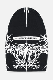 JAY SKI MASK | BLACK WHITE CYBER SIGILISM