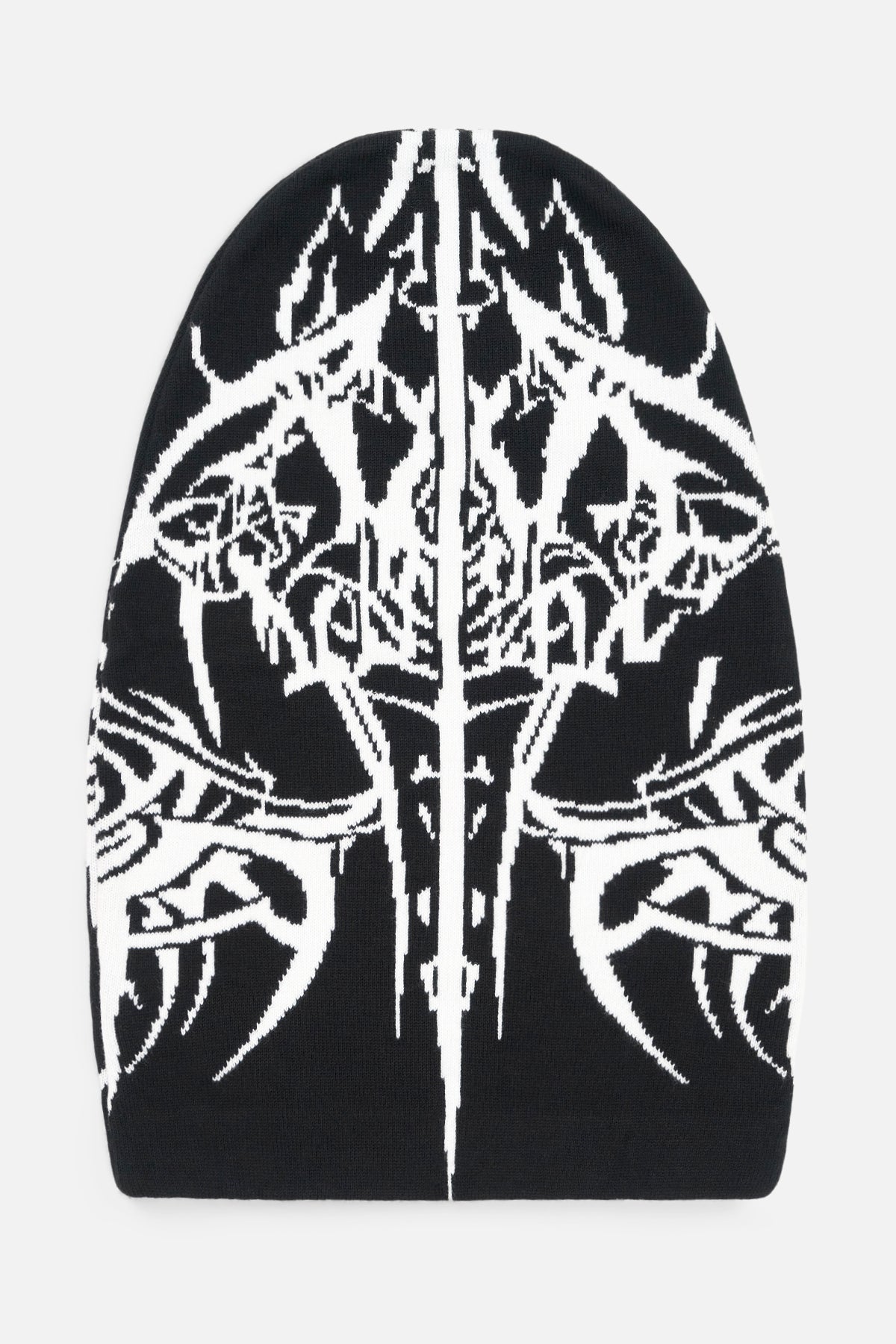 JAY SKI MASK | BLACK WHITE CYBER SIGILISM