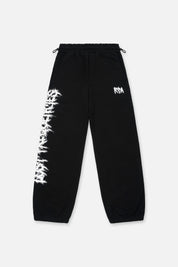 RAFA OVERSIZED SWEATPANT | BLACK CYBER LOST FREQUENCIES