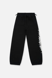 RAFA OVERSIZED SWEATPANT | BLACK CYBER LOST FREQUENCIES