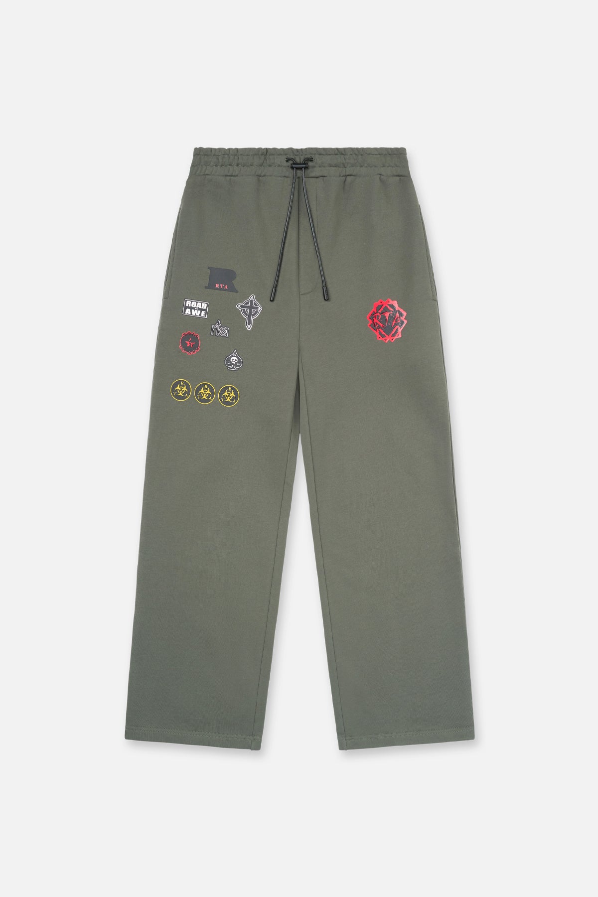 CAMERON SWEATPANT | OLIVE MILITARY PATCH