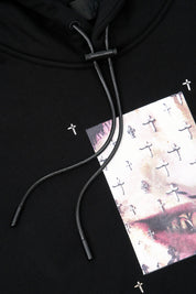 DION HOODIE | BLACK CROSS GRILLZ