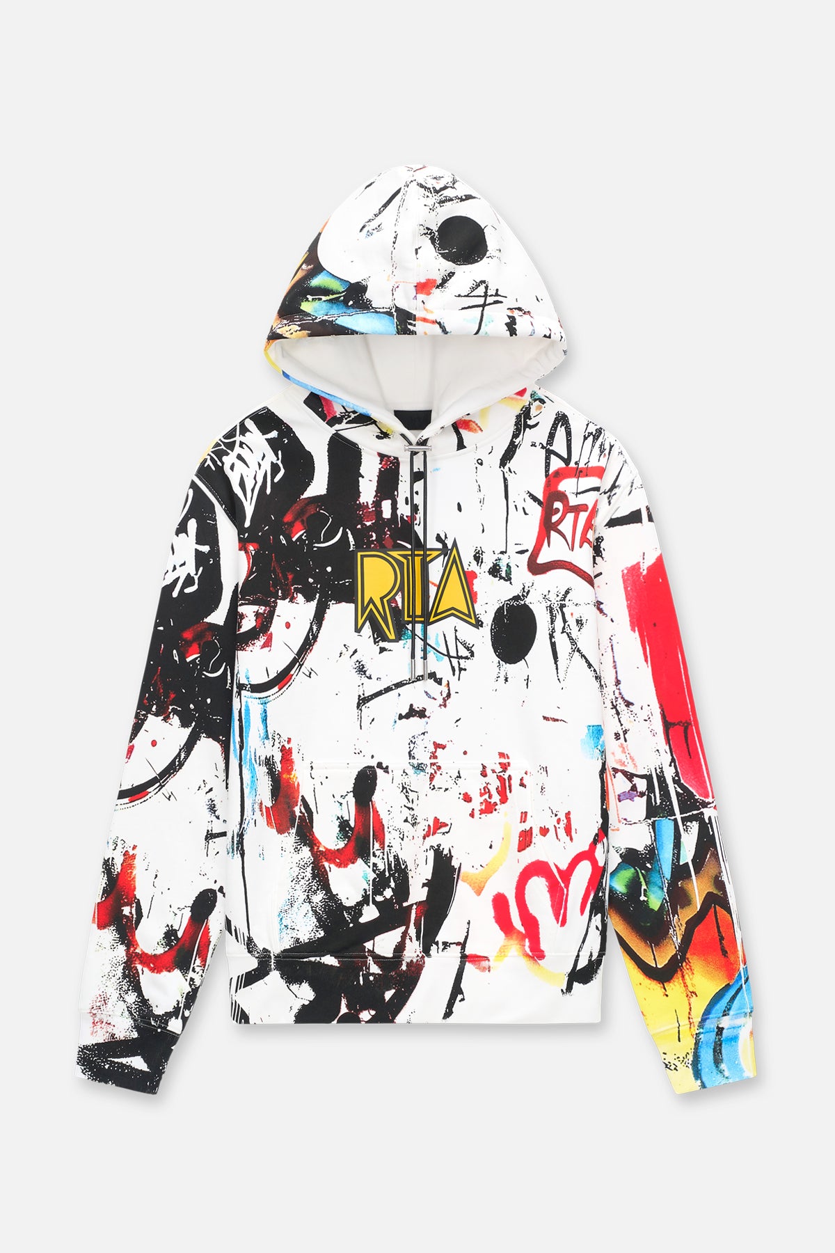 DION HOODIE | WHITE GRAFFITI